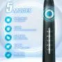 Nettoyage en Profondeur des Dents, Brosse à Dents Électrique Intelligente pour Adultes avec 8 Têtes de Brosse, Technologie Ondes Sonores pour un Action de Nettoyage à 40 000 Vibrations par Minute, 5 Modes de Nettoyage, Batterie Rechargeable pour Jusqu'à 4 Nettoyage en Profondeur des Dents, Brosse à Dents Électrique Intelligente pour Adultes avec 8 Têtes de Brosse, Technologie Ondes Sonores pour un Action de Nettoyage à 40 000 Vibrations par Minute, 5 Modes de Nettoyage, Batterie Rechargeable pour Jusqu'à 4