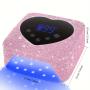 Rechargeable 72W Cordless Nail Lamp - Fast Drying, 5 Timer Settings, Touch Control & Auto Sensor - Ideal for Gel Nail Polish, Salon-Quality Nails at Home