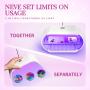 [Portable Resin Lamp] Fast Portable Double Sided Lamp for Resin Curing | Foldable Resin Lamp for Resin Mold DIY Process Decorative Jewelry Making