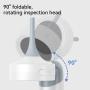 Inskam 4-in-1 Smart Ear & Nose Camera - 2M HD, 90° Rotating, Rechargeable, Includes 12 Accessories for Ear, Nose, Skin, Hair, Oral & Pet Inspection Inskam 4-in-1 Smart Ear & Nose Camera - 2M HD, 90° Rotating, Rechargeable, Includes 12 Accessories for Ear, Nose, Skin, Hair, Oral & Pet Inspection