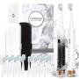 [Sonic Electric Toothbrush] 2pcs Sonic Electric Toothbrush - Adult with 16 Brush Heads, Long Battery Life, Fast Charging, 6 Cleaning Modes, Smart Time Reminder, Valentine's Day Gift