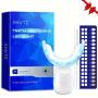 LED Teeth Whitening Light, Silicone Tray, USB Rechargeable, 200mAh Lithium Battery, Oral Care Tool for Teeth Brightening, Comfort Fit Design, No Alcohol
