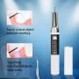 1pc Rechargeable Electric Tooth Cleaner with 5 Speed Modes, LED Light, USB Charging, Mirror, 2 Interchangeable Tips, Tartar Cleaner for Crevice Cleaning and Stain Removal