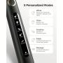 Fairywill Water Flosser And Electric Toothbrush Combo For Braces Bridges Care, Black