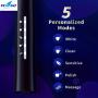 Seago Water Flosser with Rechargeable Electric Toothbrush Adults Sonic Tooth Brush 8 Pieces Brush Heads Oral Dental Irrigator 5 Nozzle Tips White Black Home Gift