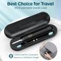 Rechargeable Electric Toothbrush, Electric Toothbrush For Adults With 5 Modes And 2-Min Smart Timer, 8 Replacement Brush Heads And Holder