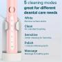 [Sonic Electric Toothbrush] 8 Brush Heads Electric Toothbrush For Adults - Sonic Electric Toothbrush With Deep Clean 5 Modes - Rechargeable Toothbrushes Fast Charge 3 Hours Last 120 Days