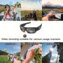 4K HD Camera Glasses, Video Smart Glasses, UHD Sports Camera, Body Camera, Cycling Recorder Camera, 2-hour Video Recording Time, Bike Surveillance Video Recorder Action Cam Glasses, Motorcycle, Car, Fishing, With 64GB Storage Card.Black